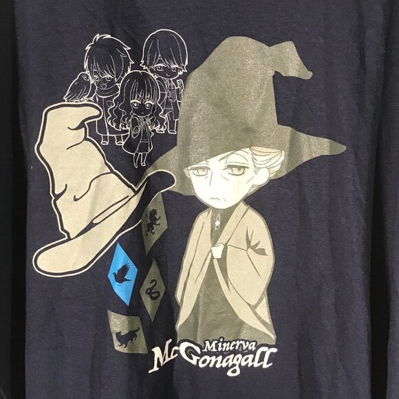 WB Warner Bros Wizarding World Blue 3XL Tee T Shirt - Picture 3 of 5